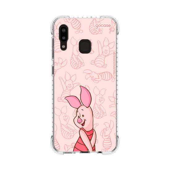 Capinha para celular Ursinho Pooh - Leitão Elegant Pattern