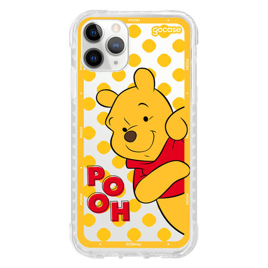 Capinha para celular Ursinho Pooh - Pooh Esconde-Esconde
