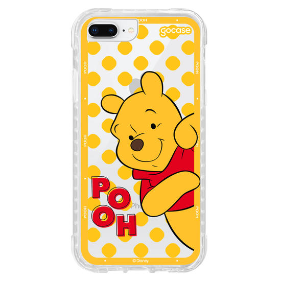 Capinha para celular Ursinho Pooh - Pooh Esconde-Esconde