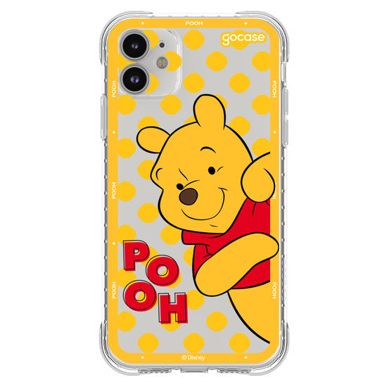 Capinha para celular Ursinho Pooh - Pooh Esconde-Esconde