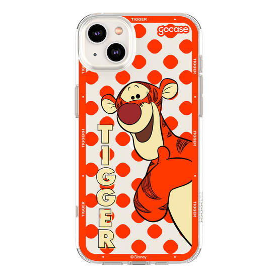 Capinha para celular Ursinho Pooh - Tigrão Esconde-Esconde