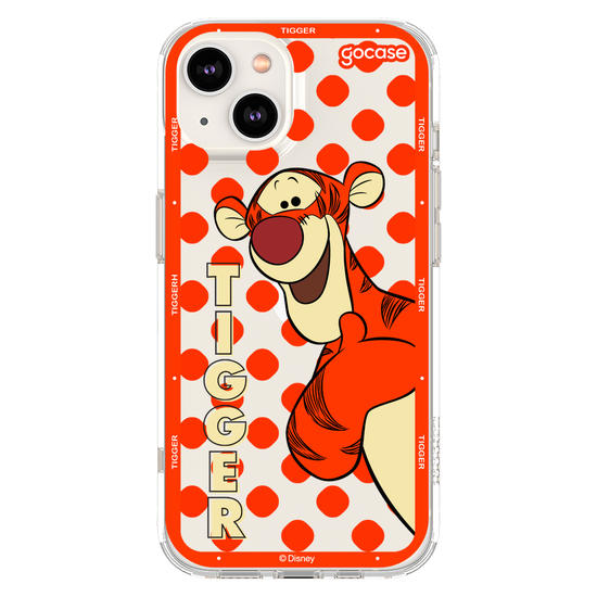 Capinha para celular Ursinho Pooh - Tigrão Esconde-Esconde