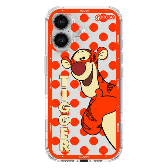 Capinha para celular Ursinho Pooh - Tigrão Esconde-Esconde