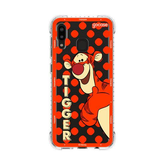 Capinha para celular Ursinho Pooh - Tigrão Esconde-Esconde