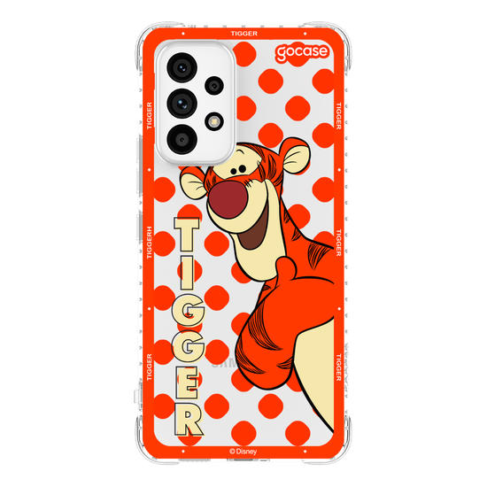 Capinha para celular Ursinho Pooh - Tigrão Esconde-Esconde