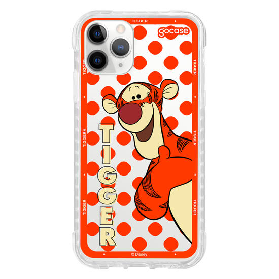 Capinha para celular Ursinho Pooh - Tigrão Esconde-Esconde