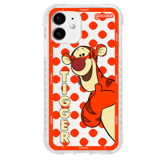 Capinha para celular Ursinho Pooh - Tigrão Esconde-Esconde