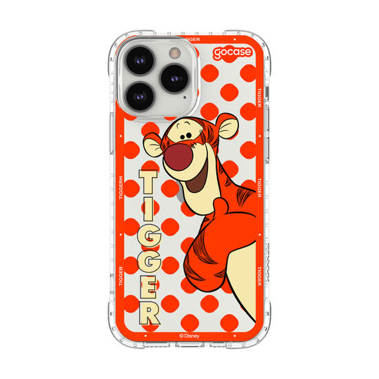 Capinha para celular Ursinho Pooh - Tigrão Esconde-Esconde