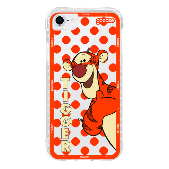 Capinha para celular Ursinho Pooh - Tigrão Esconde-Esconde