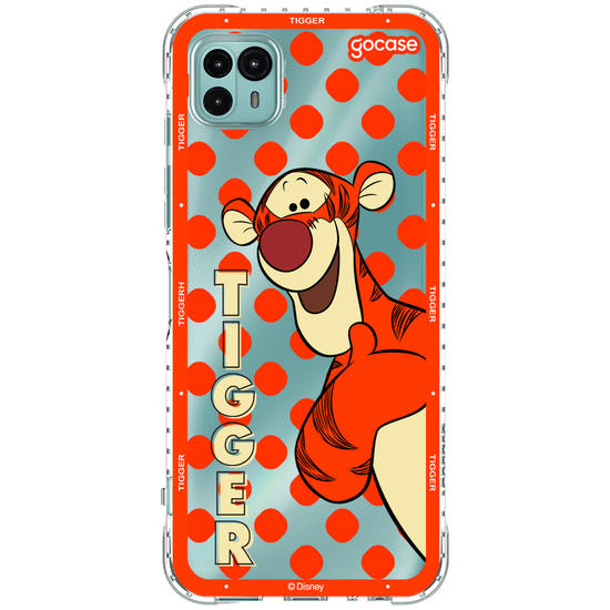 Capinha para celular Ursinho Pooh - Tigrão Esconde-Esconde