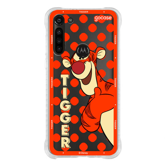 Capinha para celular Ursinho Pooh - Tigrão Esconde-Esconde