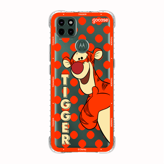 Capinha para celular Ursinho Pooh - Tigrão Esconde-Esconde