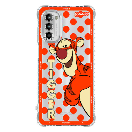 Capinha para celular Ursinho Pooh - Tigrão Esconde-Esconde