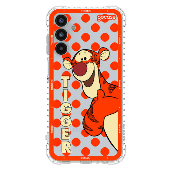 Capinha para celular Ursinho Pooh - Tigrão Esconde-Esconde