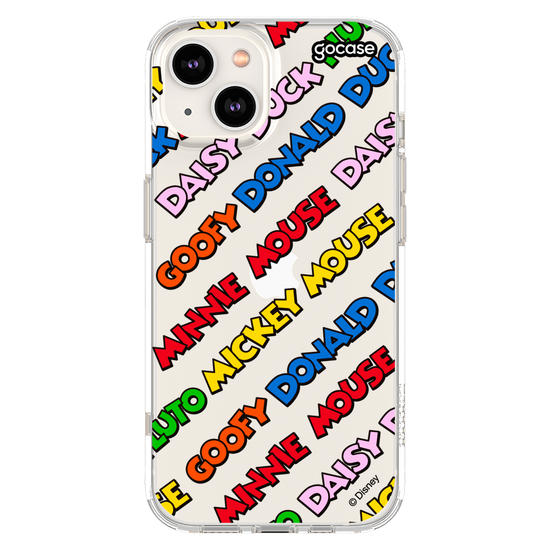 Capinha para celular Mickey & Amigos - Nomes da Turma