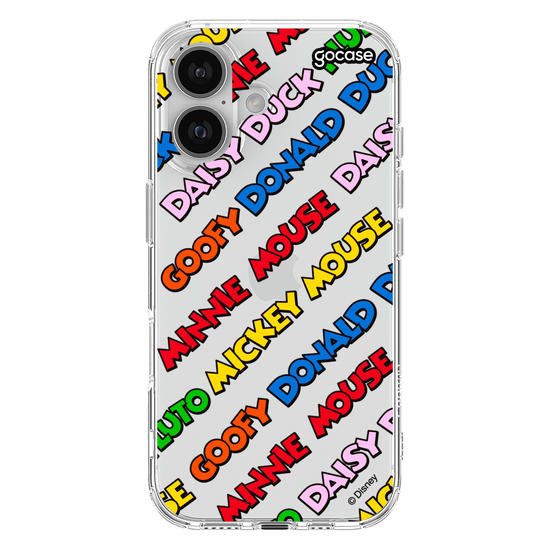 Capinha para celular Mickey & Amigos - Nomes da Turma