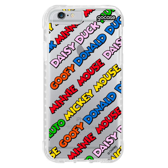 Capinha para celular Mickey & Amigos - Nomes da Turma