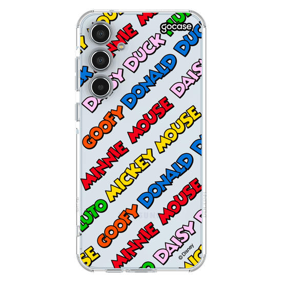Capinha para celular Mickey & Amigos - Nomes da Turma