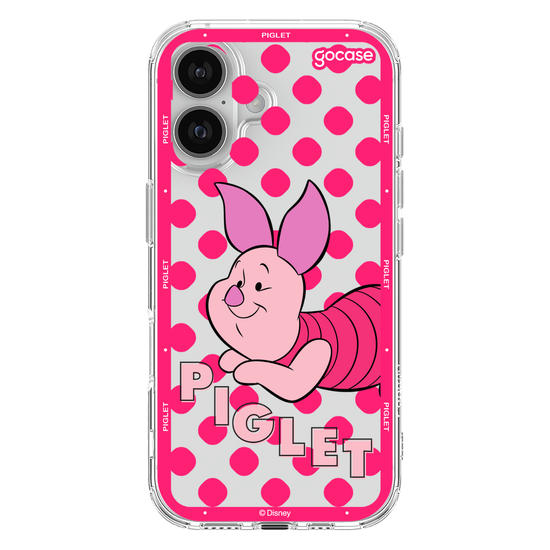 Capinha para celular Ursinho Pooh - Leitão Esconde-Esconde