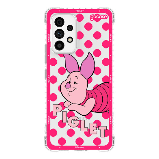 Capinha para celular Ursinho Pooh - Leitão Esconde-Esconde
