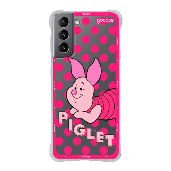 Capinha para celular Ursinho Pooh - Leitão Esconde-Esconde