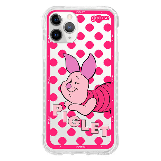 Capinha para celular Ursinho Pooh - Leitão Esconde-Esconde