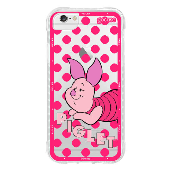 Capinha para celular Ursinho Pooh - Leitão Esconde-Esconde