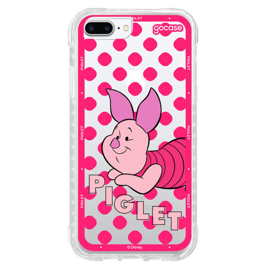 Capinha para celular Ursinho Pooh - Leitão Esconde-Esconde