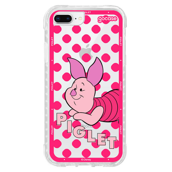 Capinha para celular Ursinho Pooh - Leitão Esconde-Esconde