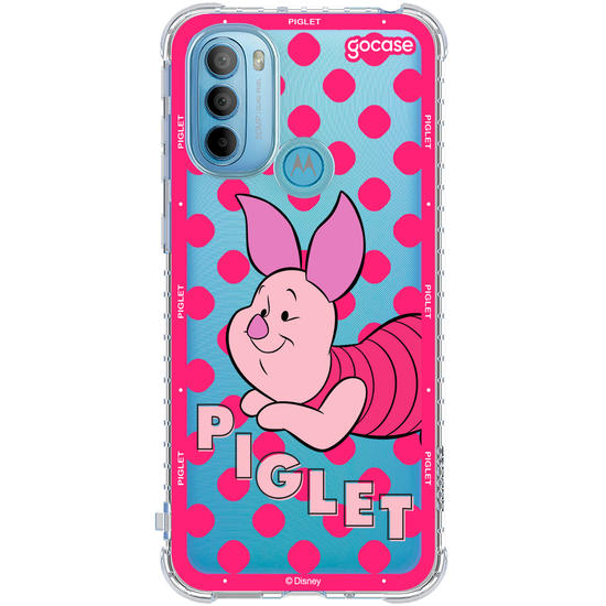 Capinha para celular Ursinho Pooh - Leitão Esconde-Esconde