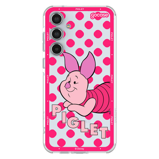 Capinha para celular Ursinho Pooh - Leitão Esconde-Esconde