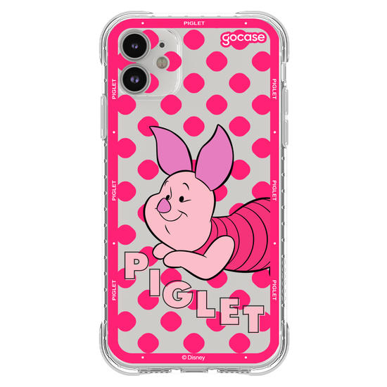 Capinha para celular Ursinho Pooh - Leitão Esconde-Esconde