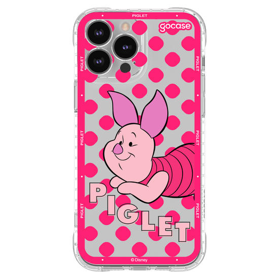 Capinha para celular Ursinho Pooh - Leitão Esconde-Esconde