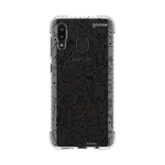 Capinha para celular Ursinho Pooh - Lineart