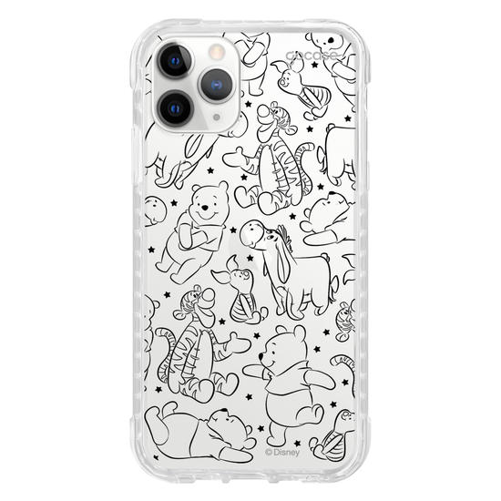 Capinha para celular Ursinho Pooh - Lineart