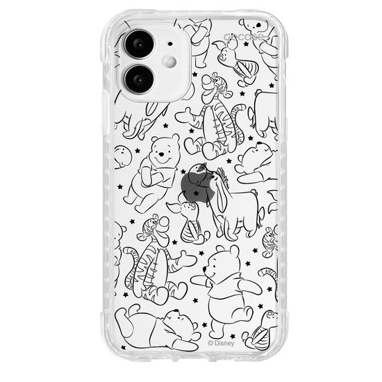 Capinha para celular Ursinho Pooh - Lineart