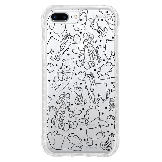 Capinha para celular Ursinho Pooh - Lineart