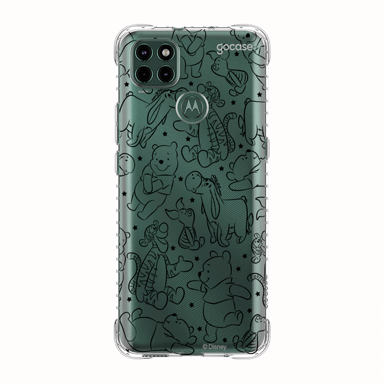 Capinha para celular Ursinho Pooh - Lineart