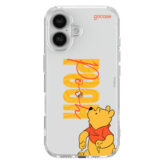 Capinha para celular Ursinho Pooh - Pooh Big Name