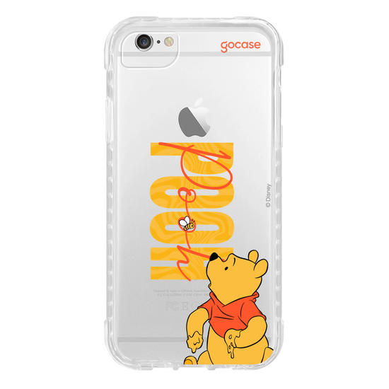 Capinha para celular Ursinho Pooh - Pooh Big Name