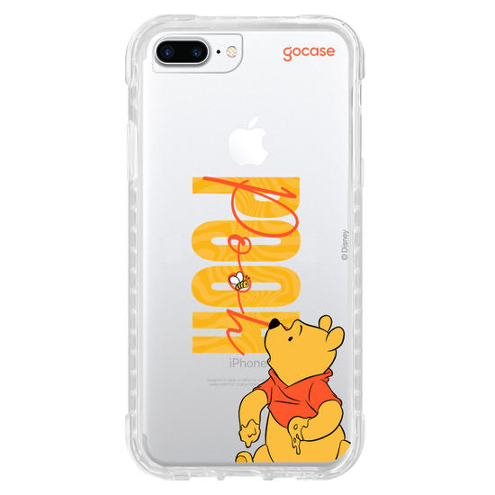 Capinha para celular Ursinho Pooh - Pooh Big Name