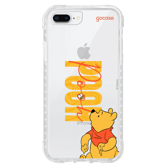 Capinha para celular Ursinho Pooh - Pooh Big Name