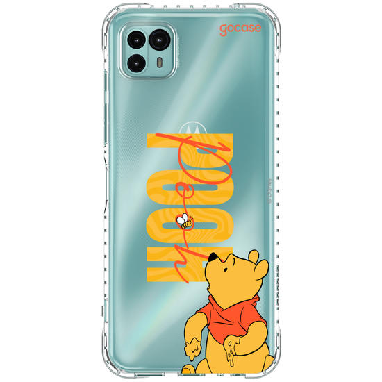 Capinha para celular Ursinho Pooh - Pooh Big Name