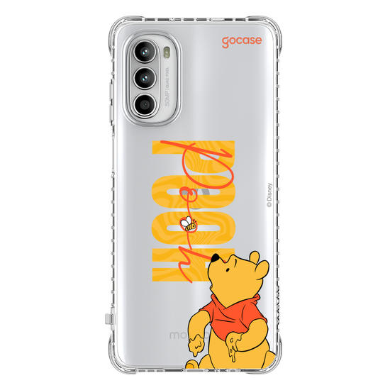 Capinha para celular Ursinho Pooh - Pooh Big Name