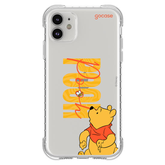 Capinha para celular Ursinho Pooh - Pooh Big Name
