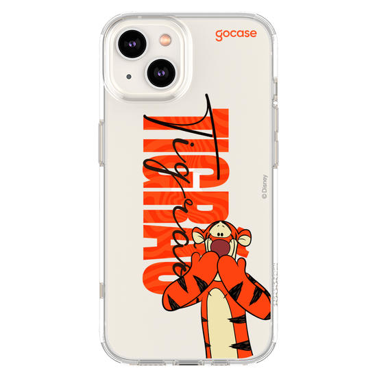 Capinha para celular Ursinho Pooh - Tigrão Big Name