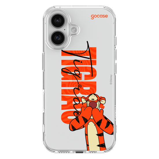 Capinha para celular Ursinho Pooh - Tigrão Big Name