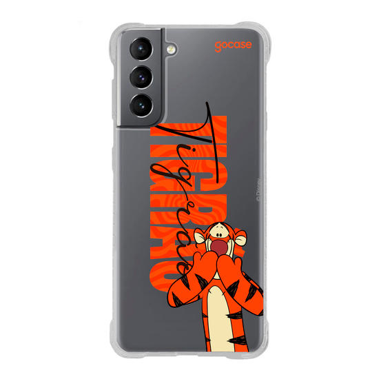 Capinha para celular Ursinho Pooh - Tigrão Big Name