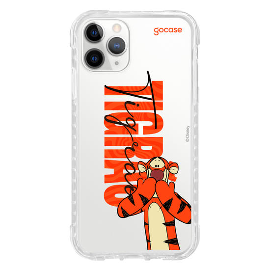 Capinha para celular Ursinho Pooh - Tigrão Big Name