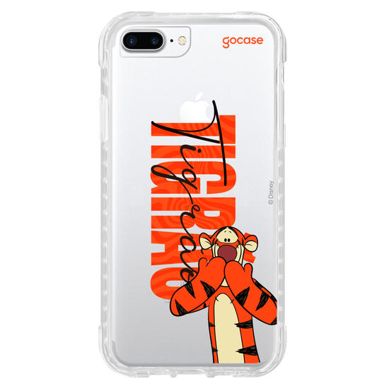 Capinha para celular Ursinho Pooh - Tigrão Big Name